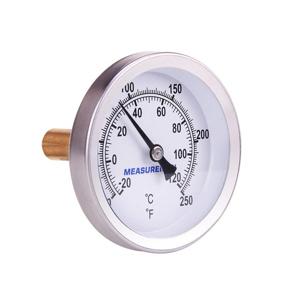 img 4 attached to MEASUREMAN Hot Water Bi-Metal Thermometer: Accurate Adjustable Dial for Range 0-250°F