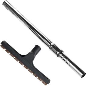 img 4 attached to Eagles Hardwood Floor brush with 1-¼'' Extension Wands Compatible with Vacuum Cleaners Accepting 1-¼'' Attachments