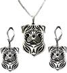 pug sterling necklace ginger lyne logo