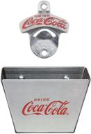 coca-cola wall mount bottle opener and cap catcher: tablecraft's ultimate beverage accessory logo