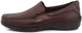 img 3 attached to 👞 Mahogany Men's Loafers & Slip-Ons: Johnston & Murphy Crawford Venetian