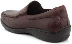 img 2 attached to 👞 Mahogany Men's Loafers & Slip-Ons: Johnston & Murphy Crawford Venetian