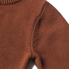 img 2 attached to Toddler Cardigan Sweaters for Boys - Gleaming Grain Boys' Clothing Sweaters
