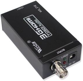 img 1 attached to 🔌 High-Quality Mini HDMI to SDI Audio Video Converter BNC 3G-SDI SD-SDI HD-SDI Adapter - Supports 720P 1080P for Camera, Home Theater, and Monitors