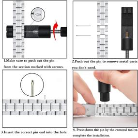 img 1 attached to 📱 STIROLL Нержавеющая сталь Запасная лента для iWatch SE Series 6/5/4/3/2/1 - Тонкий металлический браслет для Apple Watch 38мм/40мм - Серебро