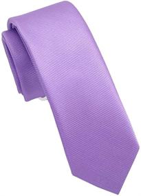 img 4 attached to Fortunatever Formal Necktie Multiple Colors Men's Accessories and Ties, Cummerbunds & Pocket Squares