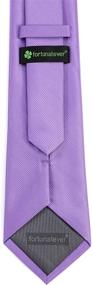 img 3 attached to Fortunatever Formal Necktie Multiple Colors Men's Accessories and Ties, Cummerbunds & Pocket Squares