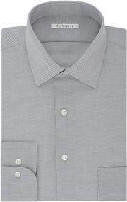 img 4 attached to 👔 Van Heusen Regular Houndstooth Spread Men's Shirts: Classic Style with a Modern Touch