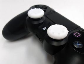img 1 attached to 10-Pack Thumbstick Thumb Grip Silicone Cap Covers for PS4 PS3 PS2 PS4 🎮 Pro Slim Xbox One Xbox One Slim Xbox One Elite Xbox 360 Controller - White