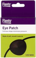 flents eye patch with concave design reducing pressure logo
