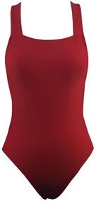 img 3 attached to Lukitty Women's High Cut Backless Swimsuits - Sexy One Piece Bikinis for Flattering Bathing Suits