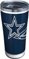 tervis triple walled tervis nfl dallas cowboys stainless steel insulated tumbler cup – 20oz, keeps drinks ice cold & piping hot! logo