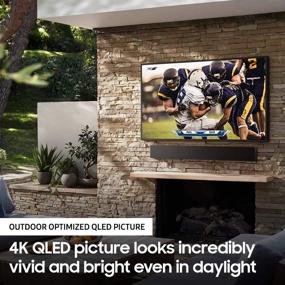 img 1 attached to 📺 SAMSUNG 55" QLED The Terrace Outdoor TV - 4K UHD Direct Full Array 16X Quantum HDR 32X Smart TV с Alexa, черный (QN55LST7TAFXZA, 2020)