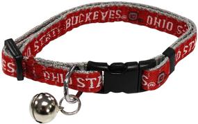 img 2 attached to 🐱 Pets First Collegiate Cat Collar – Ohio State Buckeyes, One Size: Stylish Accessories for Your Feline Friend!