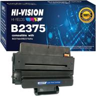 🖨️ hi-vision hi-yields dell b2375 593-bbbj toner cartridge: 1 pack, black [10,000 pages] replacement for b2375dnf b2375dfw printers logo