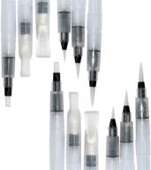 🎨 vibrant 12-piece watercolor brush pen set: watercolor paint pens for artists logo
