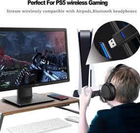 img 3 attached to 🎧 Gstef Bluetooth Audio Adapter 5.0 - Connect Airpods, Headsets, and Speakers to PS5/PS4/Windows 10/8/7/XP