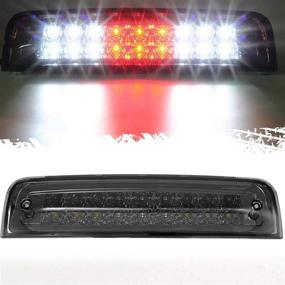 img 4 attached to 🚦 Partsam Smoke Lens 3RD Brake Light Replacement for Dodge Ram 1500 2500 3500 2009-2017 LED Rear Cab Roof Center Mount Tail Brake Light Cargo Lamp - Chrome Housing