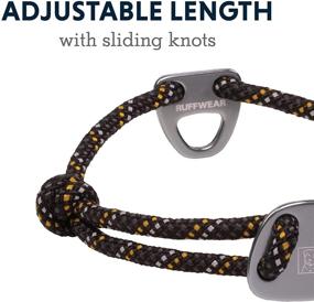 img 1 attached to RUFFWEAR Knot Collar Obsidian Black