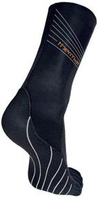 img 4 attached to 🧦 Warmth, Performance, and Versatility: blueseventy Thermal Swim Socks for Triathlon Training and Cold Open Water Swimming