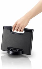 img 2 attached to 🔊 Sony RDPM5IP Portable Speaker Dock: Black, Compatible with iPhone/iPod (30-Pin)