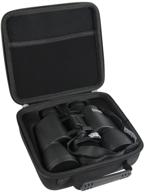 👓 protective travel case for bushnell falcon 10x50 wide angle binoculars - hermitshell hardshell design logo