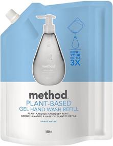 img 2 attached to 🧼 Перезаправляемое жидкое мыло Method Sweet Water Gel - 34 унции, 1 упаковка