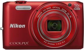 img 4 attached to 📷 Nikon COOLPIX S6800 16 MP Wi-Fi CMOS Digital Camera with 12x Zoom NIKKOR Lens, 1080p HD Video - Red (Discontinued by Manufacturer)