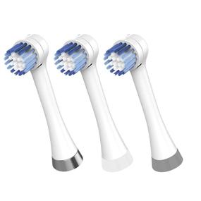 img 4 attached to Waterpik Triple Clean Complete Care Replacement 💧 Brush Heads, White - Find the OTRB-3WW, 3 Count!