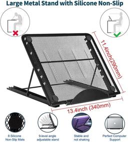 img 3 attached to 💎 Diamond Painting Light Pad A3L with Large Stand: Ultra-Thin LED Light Board set with Complete Tools & Accessories