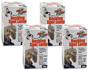 img 1 attached to 🦎 Zoo Med Repti Basking Spot Lamps - 50W (4-Pack)