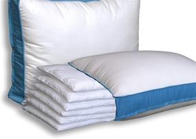 img 4 attached to Customizable Pancake Pillow: Adjustable Layered Luxury Pillow for Queen Size Bed