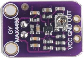 img 2 attached to 🔊 HiLetgo Electret Microphone Amplifier MAX4466 Module: Adjustable Gain Blue Breakout Board for Arduino - 2pcs Set