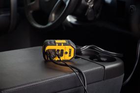 img 2 attached to 💡 Преобразователь DEWALT DXAEPI140 для автомобиля 140 Вт: от 12 В пост. тока к розетке 120 В перемен. тока с двумя портами USB на 3,1 А.