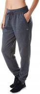 get comfy in style with champion women's powerblend joggers, c logo logo