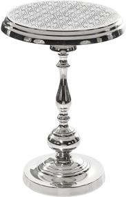 img 3 attached to Deco 79 Accent Table Silver Furniture for Accent Furniture
