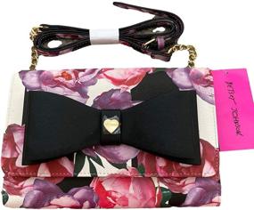 img 1 attached to Stylish Betsey Johnson Floral Printed Crossbody Handbags & Wallets for Women