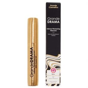 img 3 attached to 💥 Get Dramatic Volume with Grande Cosmetics GrandeDRAMA Intense Thickening Mascara: Infused with Castor Oil for Volumizing, Conditioning, and Buildable Formula