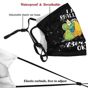 img 1 attached to Uwu Windproof Dustproof Face Mask: Adjustable, Washable & Reusable - Ultimate Protection!