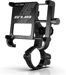 img 3 attached to 🚲 GUB PLUS11 Aluminum Alloy Bicycle & Motorcycle Phone Mount with 360° Rotation - Adjustable Holder for iPhone X XR Xs 7s 8 Plus, Samsung S7/S6/Note5/4 - GPS Mount for 4 to 6.8 Inch Devices