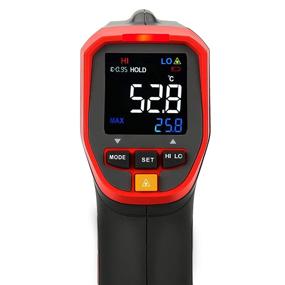 img 2 attached to UNI-T UT301A+ Infrared Thermometer: Non-Contact Laser Temperature Gun, LCD Display, -25.6°F to 788°F (-32°C to 420°C), Red & Grey