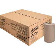 🧻 genuine joe gjo22200 hard wound roll towel case - 350ft x 7-8/9" - natural (pack of 12) logo