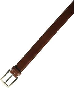 img 2 attached to Stacy Adams Brayden Cognac Leather Men's Belt Accessories