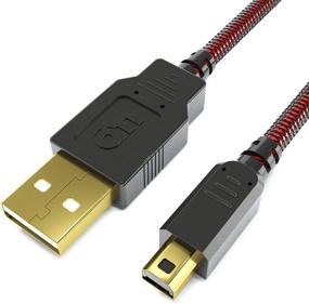 img 2 attached to 🎮 6amLifestyle 10FT 3DS Charger, High-Speed USB Charging Cable for Nintendo 2DS/3DS/3DS XL/DSi/DSi XL/New 2DSLL, Black and Red