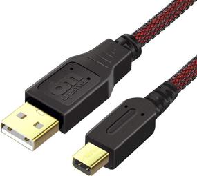 img 4 attached to 🎮 6amLifestyle 10FT 3DS Charger, High-Speed USB Charging Cable for Nintendo 2DS/3DS/3DS XL/DSi/DSi XL/New 2DSLL, Black and Red