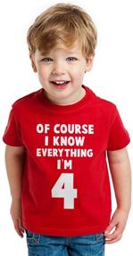 img 2 attached to Tstars Everything Birthday Toddler T Shirt Boys' Clothing in Tops, Tees & Shirts
