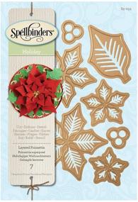 img 1 attached to 🌺 Shapeabilities Layered Poinsettia Die Set by Spellbinders S5-055: Etched/Wafer Thin Dies