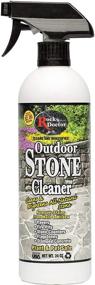 img 4 attached to Rock Doctor Outdoor Stone Cleaner - All-Natural Stone Cleaning and Brightening Solution, Safe for Pets and Plants, 24 Ounce