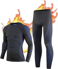 img 4 attached to Thermal Underwear Johns Layer Weather Sports & Fitness and Other Sports