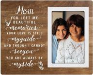 🌹 emotional tribute for the loss of mother - memorial picture frames for cherished memories - thoughtful sympathy gifts, bereavement gifts for mom - perfectly fits 4x6 inch photo логотип